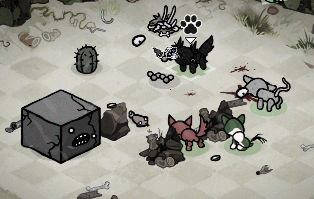 Lots of complicated tactical combat